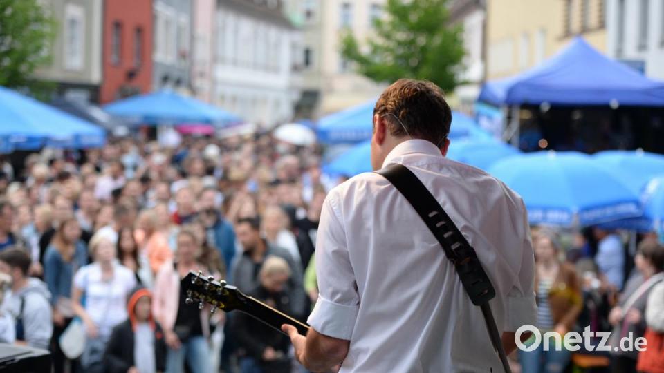 The Funky Blues Rabbits beim Altstadtfest 2018 am Roßmarkt in Amberg Bild: Andreas Brückmann