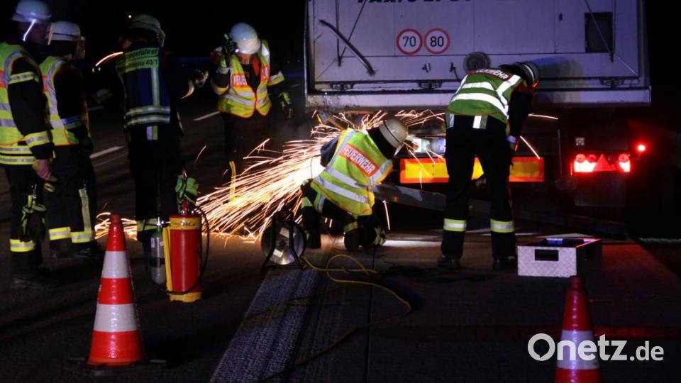 Unfall A93 Bild: za
