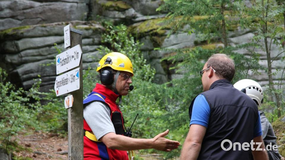 Luftrettungs-Übung am 22.6.2019 in Fuchsmühl Bild: wro