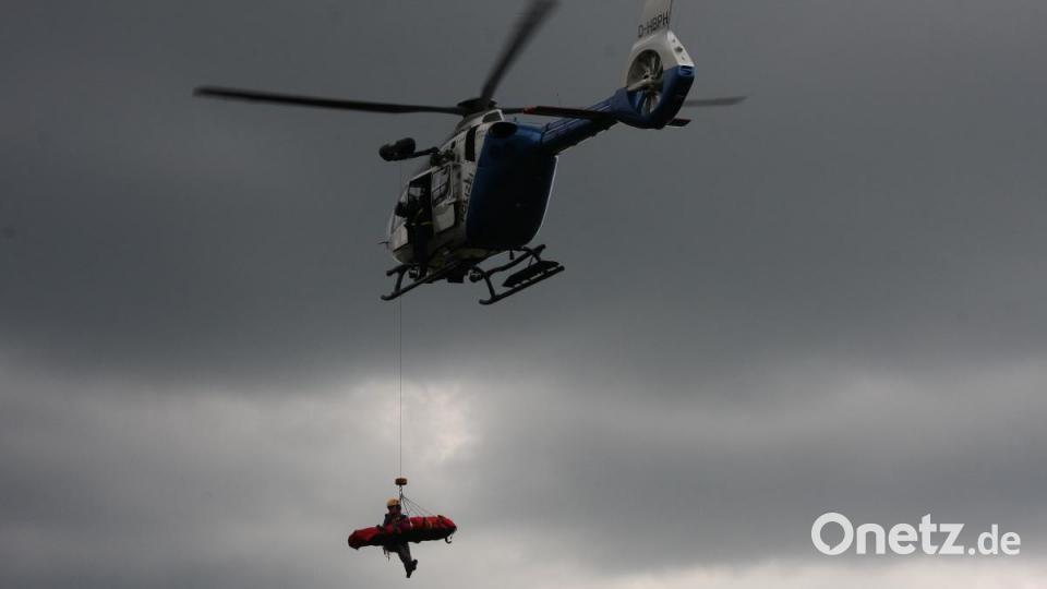 Luftrettungs-Übung am 22.6.2019 in Fuchsmühl Bild: wro