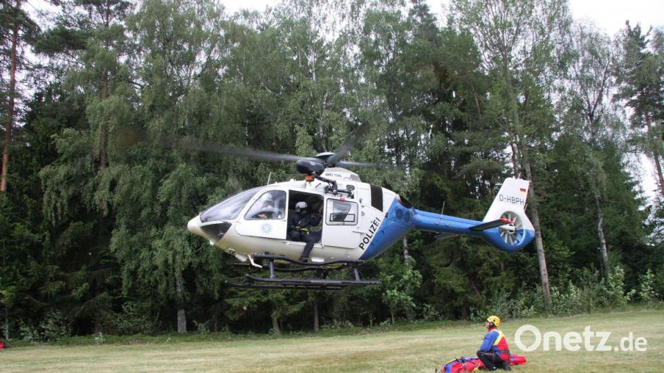 Luftrettungs-Übung am 22.6.2019 in Fuchsmühl Bild: wro