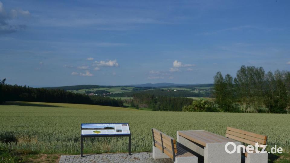 Der Neualbenreuther Blickpunkt zwischen Motzersreuth und Poxdorf. Bild: rti