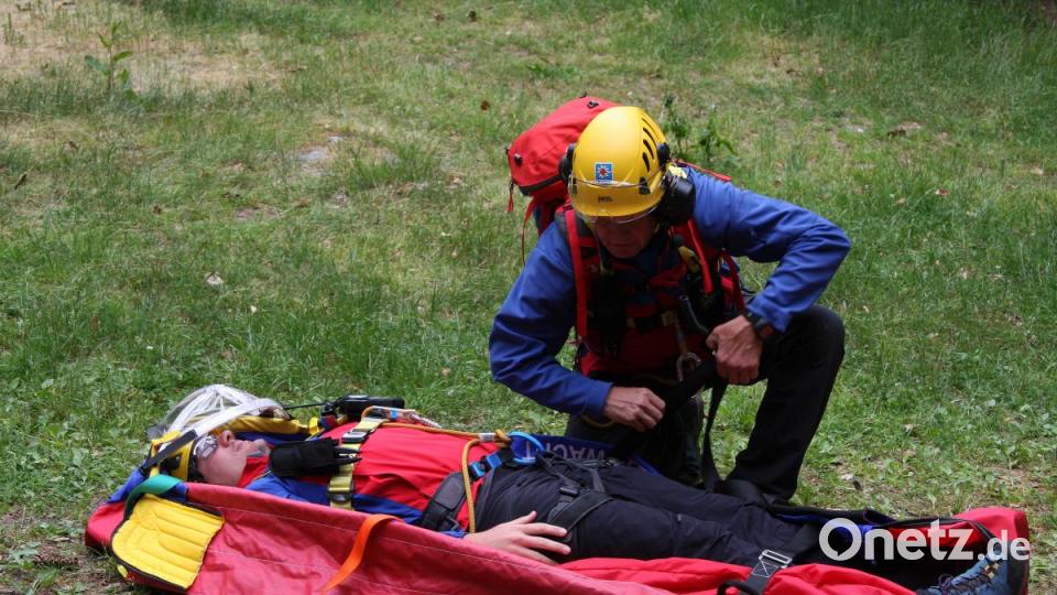 Luftrettungs-Übung am 22.6.2019 in Fuchsmühl Bild: wro