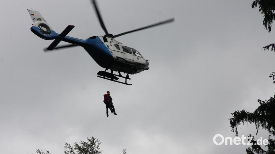 Luftrettungs-Übung am 22.6.2019 in Fuchsmühl Bild: wro