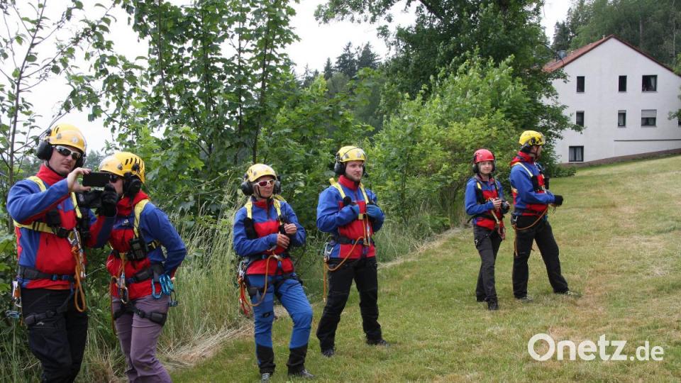 Luftrettungs-Übung am 22.6.2019 in Fuchsmühl Bild: wro