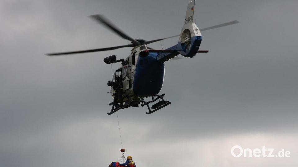 Luftrettungs-Übung am 22.6.2019 in Fuchsmühl Bild: wro