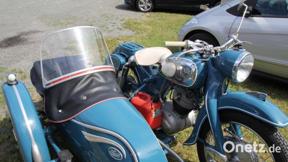 Nach wie vor beliebt: die NSU-Max Beiwagengespanne Bild: frd