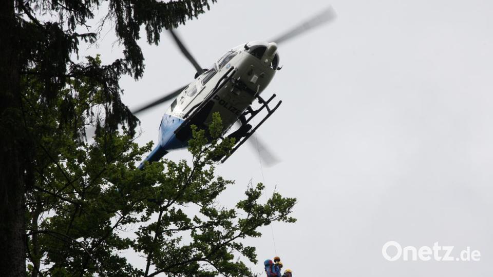 Luftrettungs-Übung am 22.6.2019 in Fuchsmühl Bild: wro
