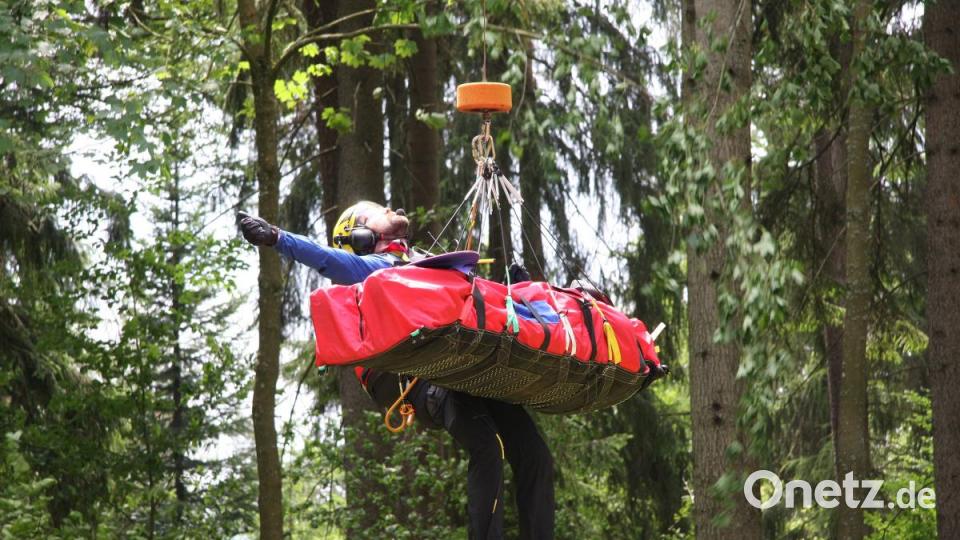 Luftrettungs-Übung am 22.6.2019 in Fuchsmühl Bild: wro