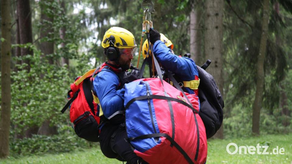 Luftrettungs-Übung am 22.6.2019 in Fuchsmühl Bild: wro