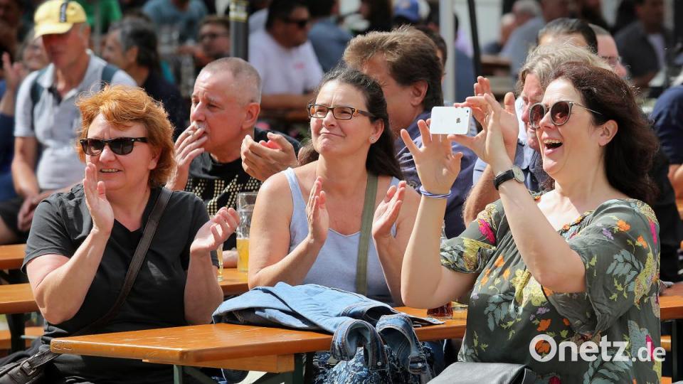 Zehntausende Besucher feierten zusammen am Samstag das Amberger-Altstadtfest. Bild: Wolfgang Steinbacher