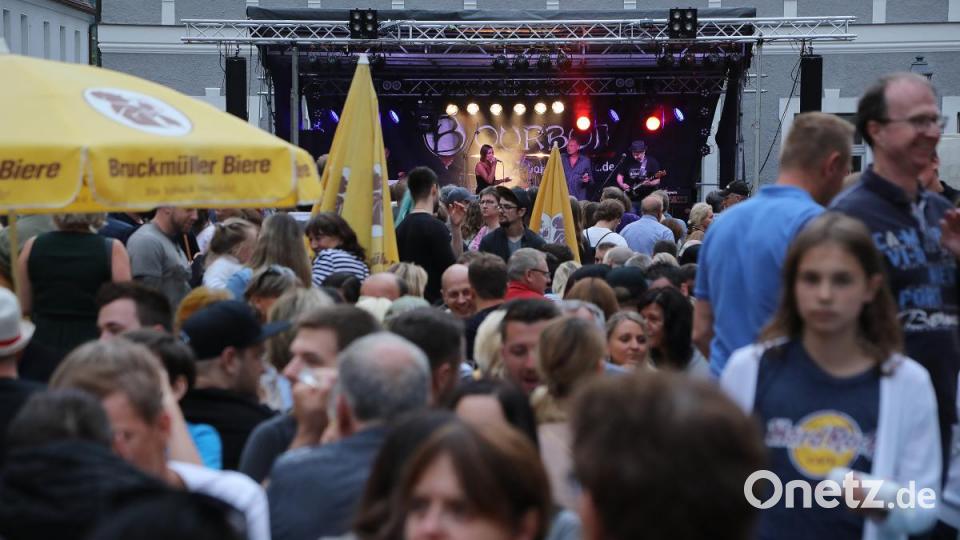 Zehntausende Besucher feierten zusammen am Samstag das Amberger-Altstadtfest. Bild: Wolfgang Steinbacher