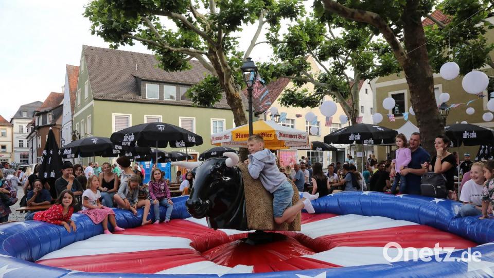 Zehntausende Besucher feierten zusammen am Samstag das Amberger-Altstadtfest. Bild: Wolfgang Steinbacher