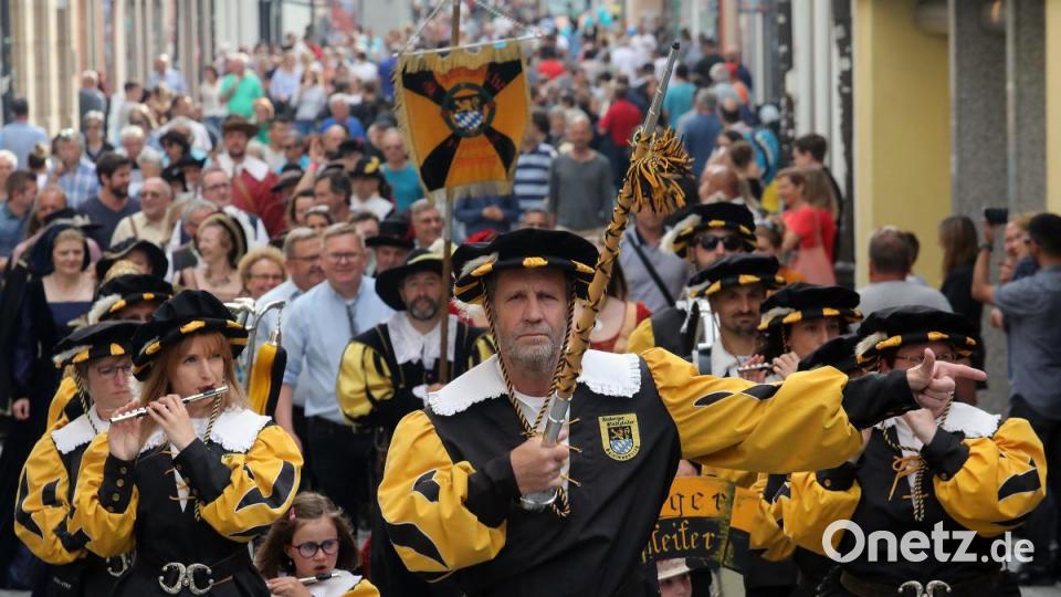 Zehntausende Besucher feierten zusammen am Samstag das Amberger-Altstadtfest. Bild: Wolfgang Steinbacher