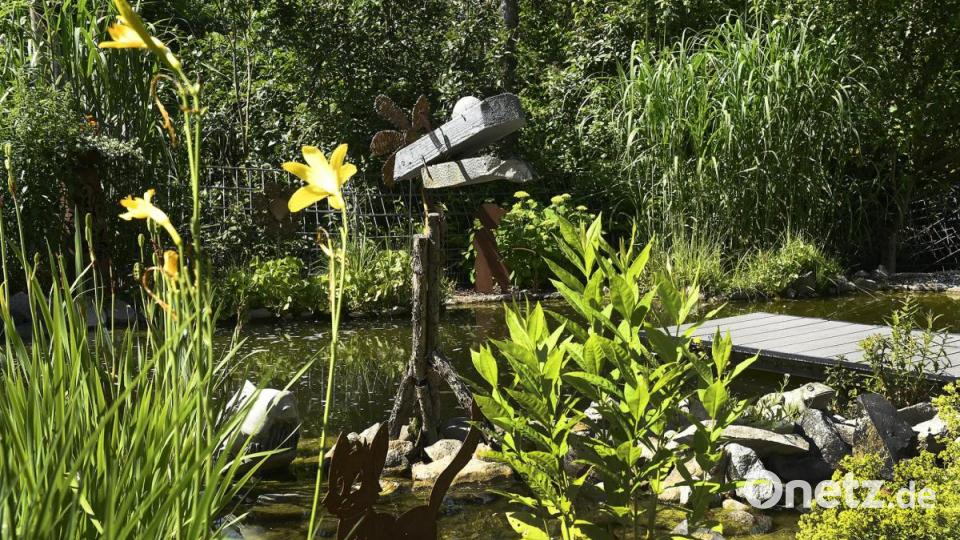 Tag der offenen Gartentür in Utzenhofen im Landkreis Amberg-Sulzbach Bild: Petra Hartl