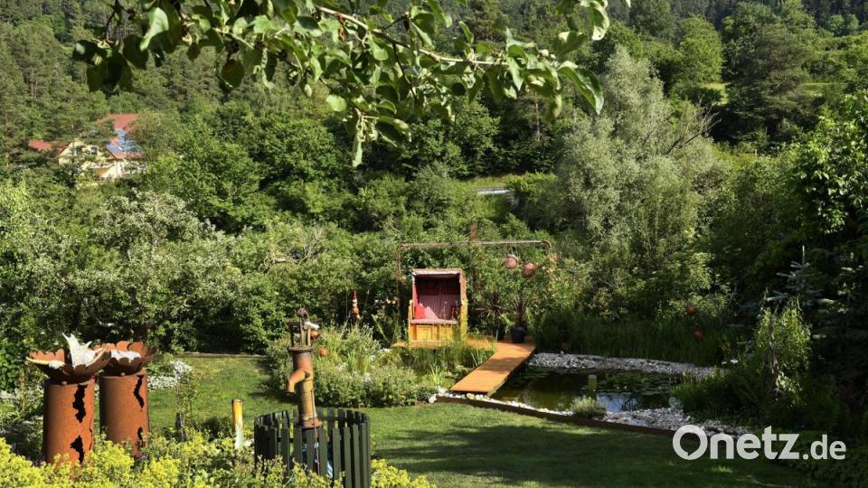 Tag der offenen Gartentür in Utzenhofen im Landkreis Amberg-Sulzbach Bild: Petra Hartl