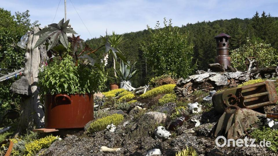 Tag der offenen Gartentür in Utzenhofen im Landkreis Amberg-Sulzbach Bild: Petra Hartl