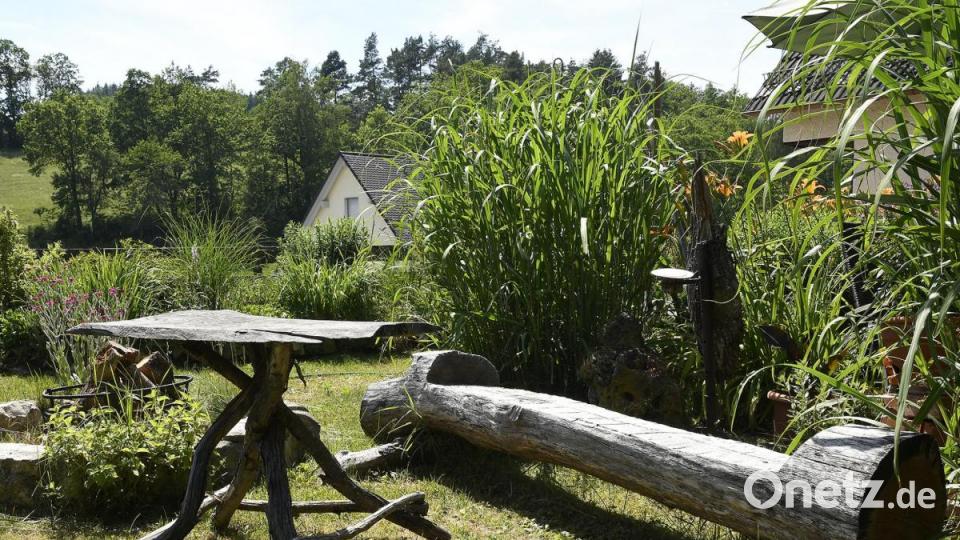 Tag der offenen Gartentür in Utzenhofen im Landkreis Amberg-Sulzbach Bild: Petra Hartl