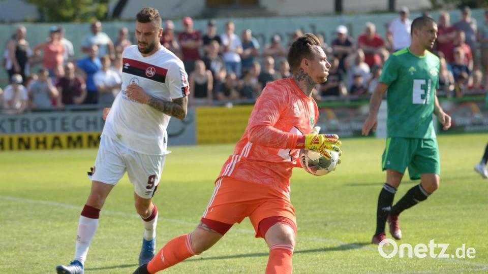 Der Club schießt Tore: Sechs Stück beim 6:0-Erfolg im Freundschaftsspiel bei der DJK Ammerthal. Bild: ref