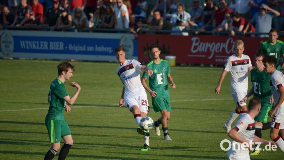 Der Club schießt Tore: Sechs Stück beim 6:0-Erfolg im Freundschaftsspiel bei der DJK Ammerthal. Bild: ref
