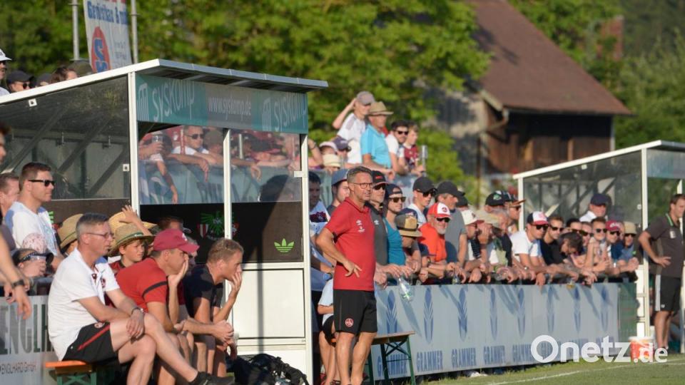 Der Club schießt Tore: Sechs Stück beim 6:0-Erfolg im Freundschaftsspiel bei der DJK Ammerthal. Bild: ref