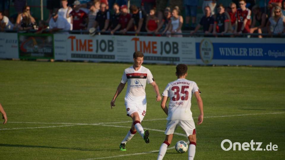 Der Club schießt Tore: Sechs Stück beim 6:0-Erfolg im Freundschaftsspiel bei der DJK Ammerthal. Bild: ref