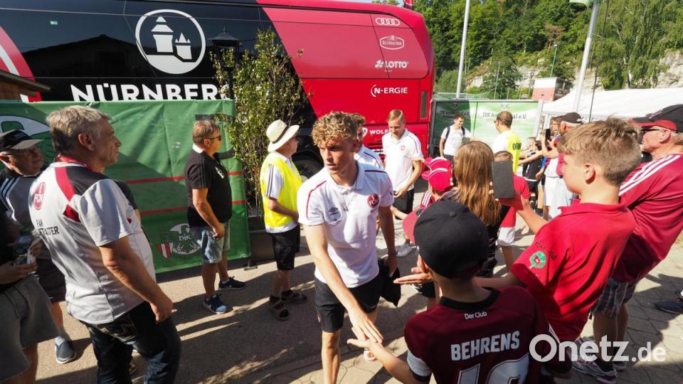 Der Club schießt Tore: Sechs Stück beim 6:0-Erfolg im Freundschaftsspiel bei der DJK Ammerthal. Bild: ref