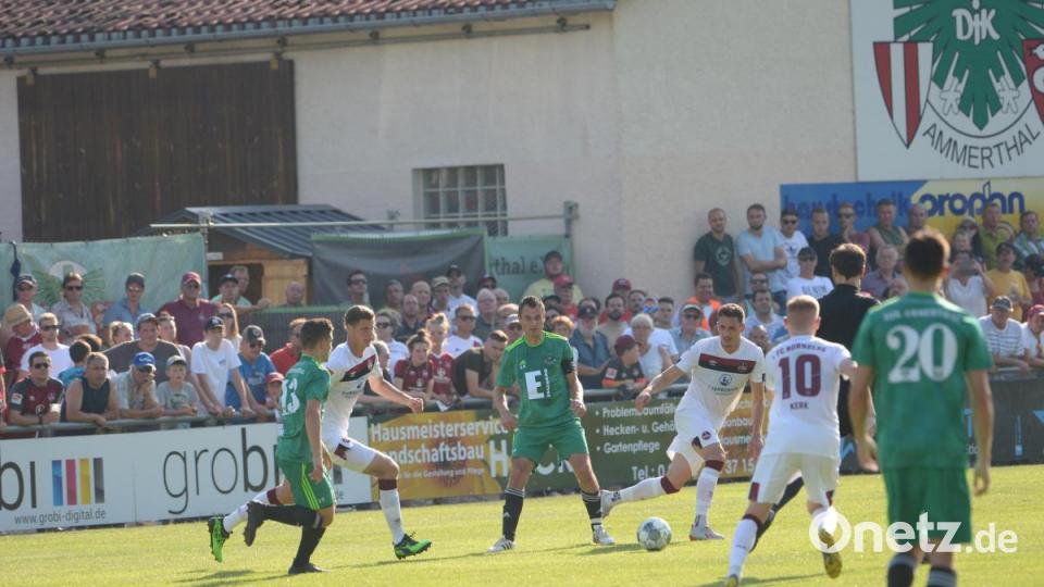 Der Club schießt Tore: Sechs Stück beim 6:0-Erfolg im Freundschaftsspiel bei der DJK Ammerthal. Bild: ref