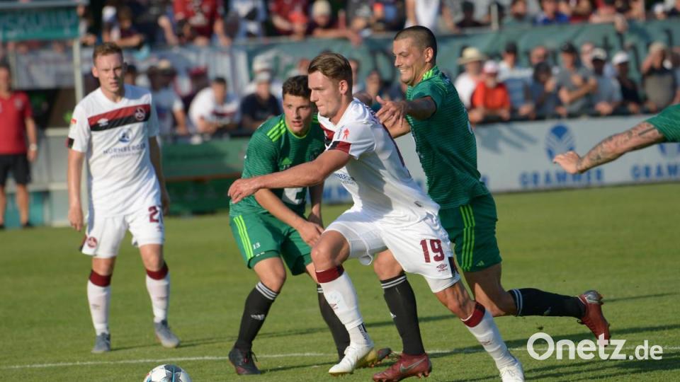 Der Club schießt Tore: Sechs Stück beim 6:0-Erfolg im Freundschaftsspiel bei der DJK Ammerthal. Bild: ref