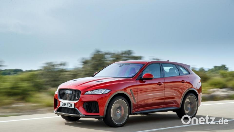 Der SVR ist die stärkste und schnellste Variante des weltweit mit zahlreichen Preisen bedachten Jaguars F-Pace. Bild: Jaguar