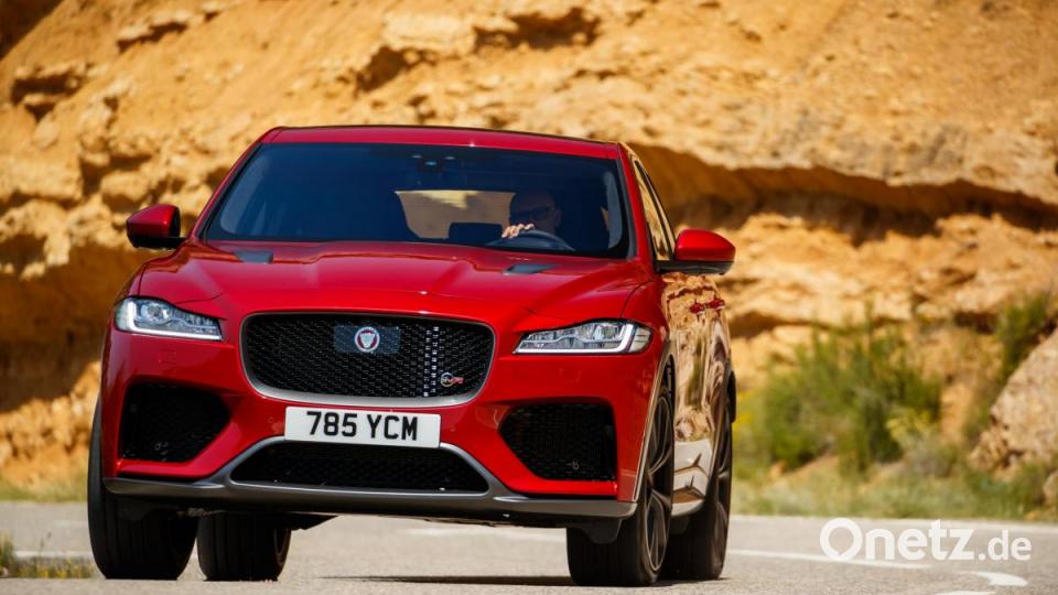Der SVR ist die stärkste und schnellste Variante des weltweit mit zahlreichen Preisen bedachten Jaguars F-Pace. Bild: Jaguar