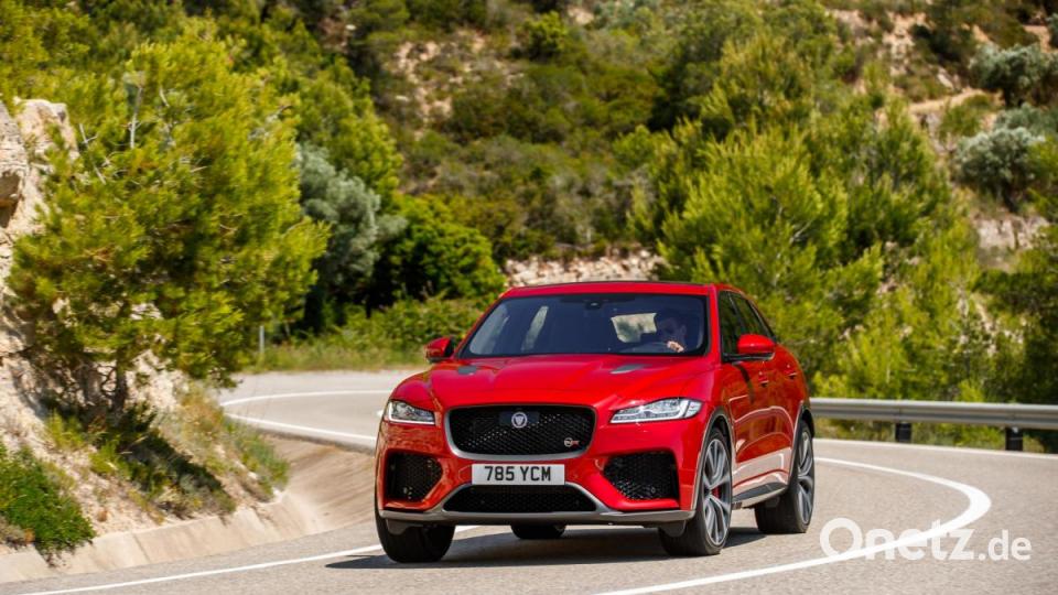 Der SVR ist die stärkste und schnellste Variante des weltweit mit zahlreichen Preisen bedachten Jaguars F-Pace. Bild: Jaguar