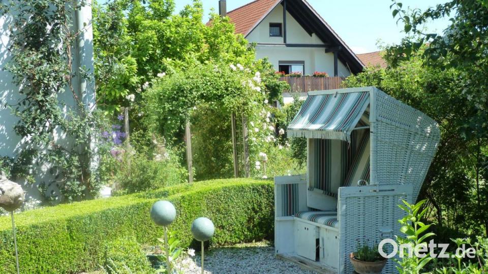 Windgeschützt den Garten genießen. Bild: Portner