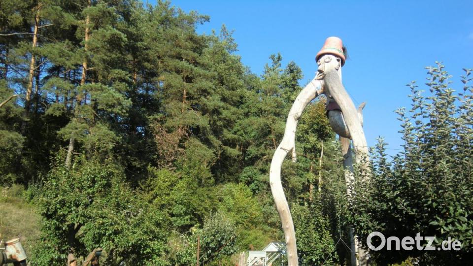 Kunstwerk bei der Familie Forster in Utzenhofen. Bild: exb