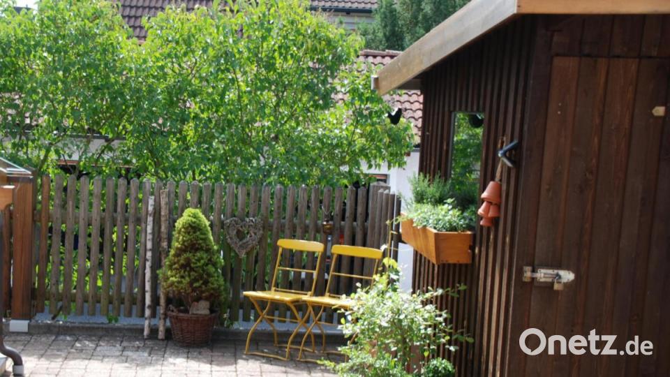 Wohngarten der Familie Gilch in Irchenrieth. Bild: Portner