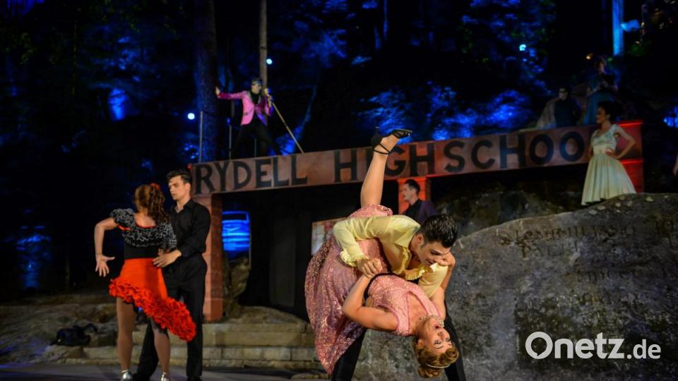 Tanzen (fast) ohne Ende war angesagt. Bild: Luisenburg-Festspiele/Miedl