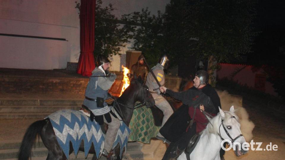 Der Kampf der Oberpfälzer Ritter und der Hussiten ist entbrannt. Bild: lg