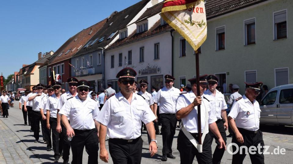 Der Feuerwehr aus Grünsfeld hat es gefallen. Bild: bnr