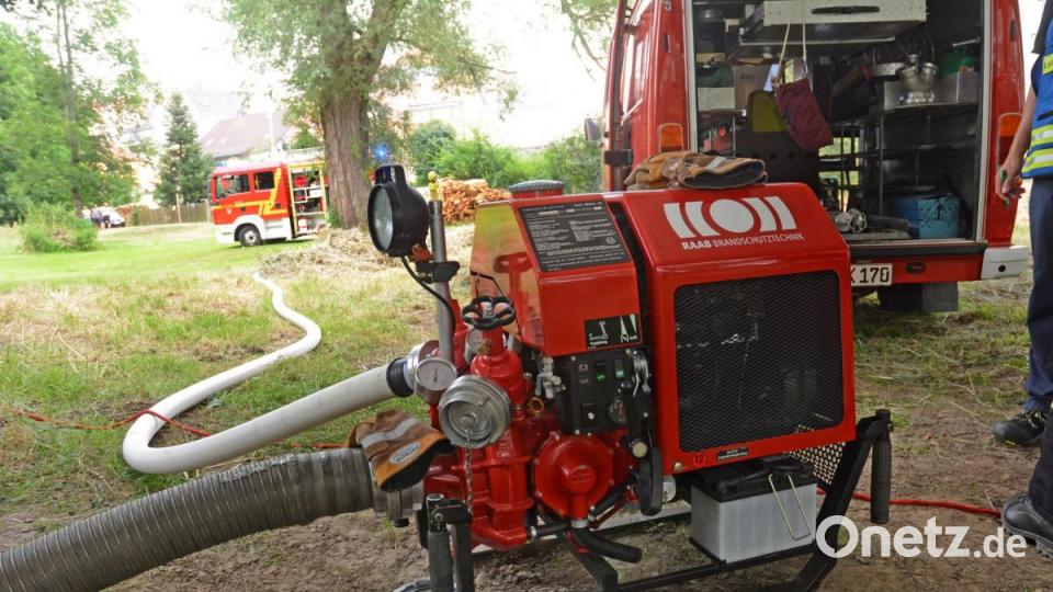 Brand in Neustadt Stadtmühlweg Bild: Gabi Schönberger