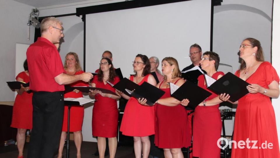 &quot;Der Spaßchor singt Klassiker&quot; im Seidelsaal, Ob zärtliches Renaissance- Liebeslied oder Reinhard Meya &quot;Der Mörder war immer der Gärtner&quot;, das Publikum war begeistert. Bild: cog