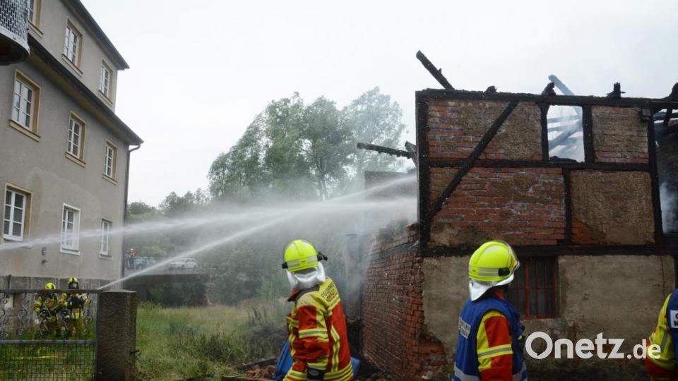 Brand in Neustadt Stadtmühlweg Bild: Gabi Schönberger