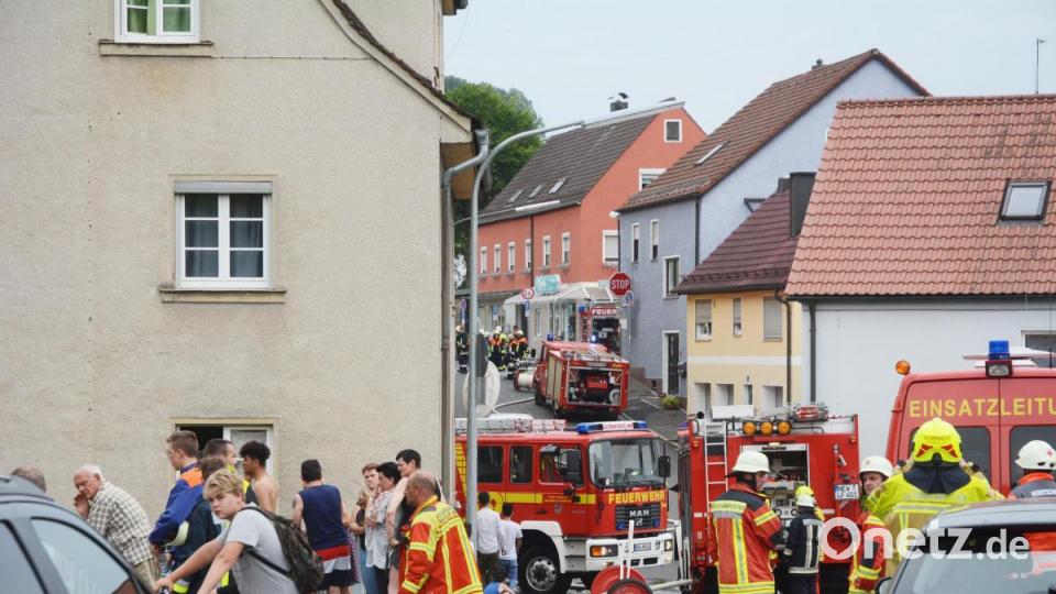 Brand in Neustadt Stadtmühlweg Bild: Gabi Schönberger