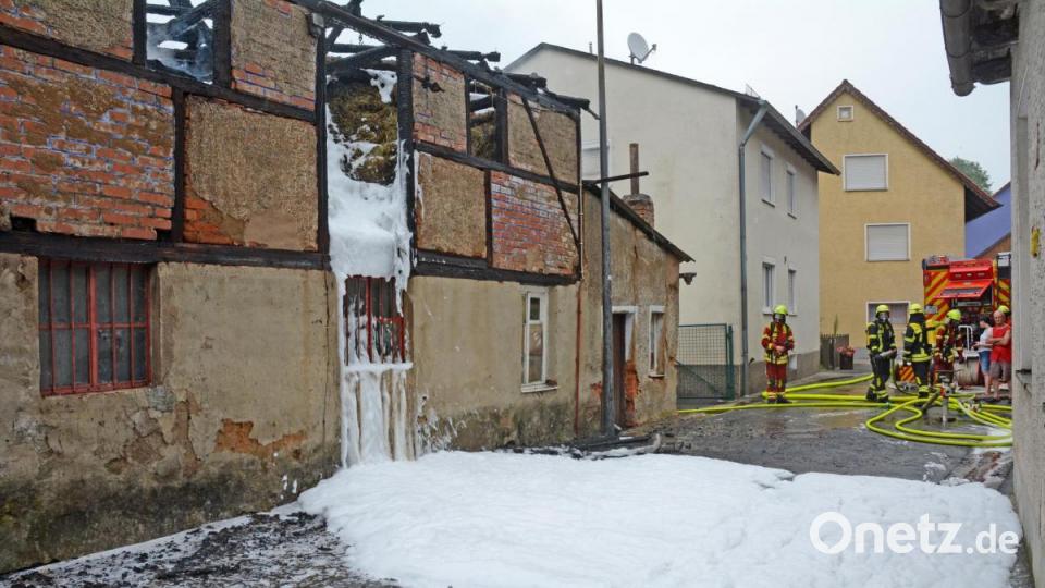 Brand in Neustadt Stadtmühlweg Bild: Gabi Schönberger