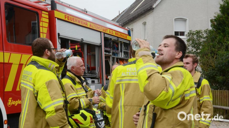 Brand in Neustadt Stadtmühlweg Bild: Gabi Schönberger