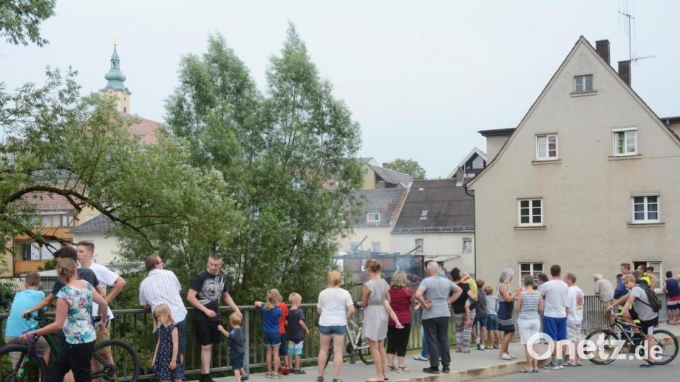 Brand in Neustadt Stadtmühlweg Bild: Gabi Schönberger
