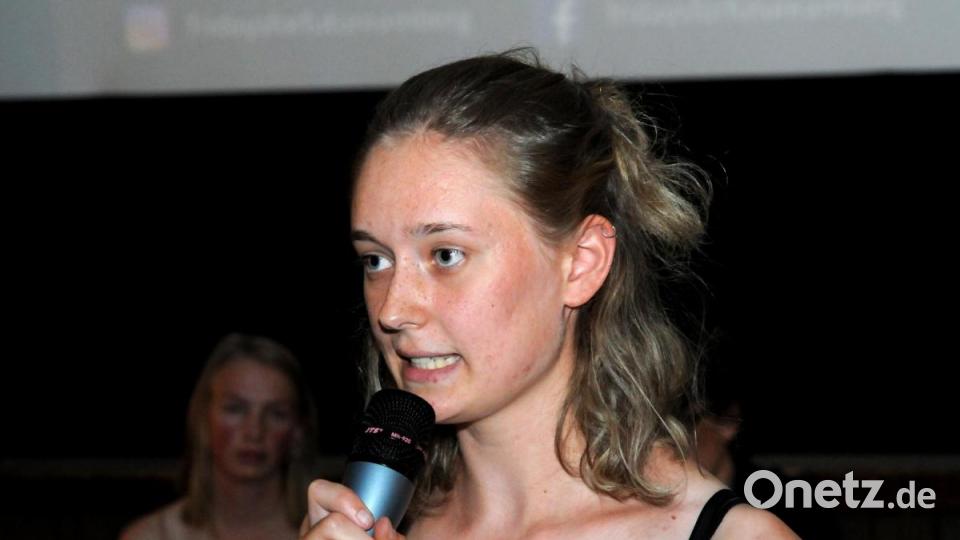 Lena Ibler aus dem &quot;Fridays-for-Future&quot;-Organisationsteam Bild: Stephan Huber