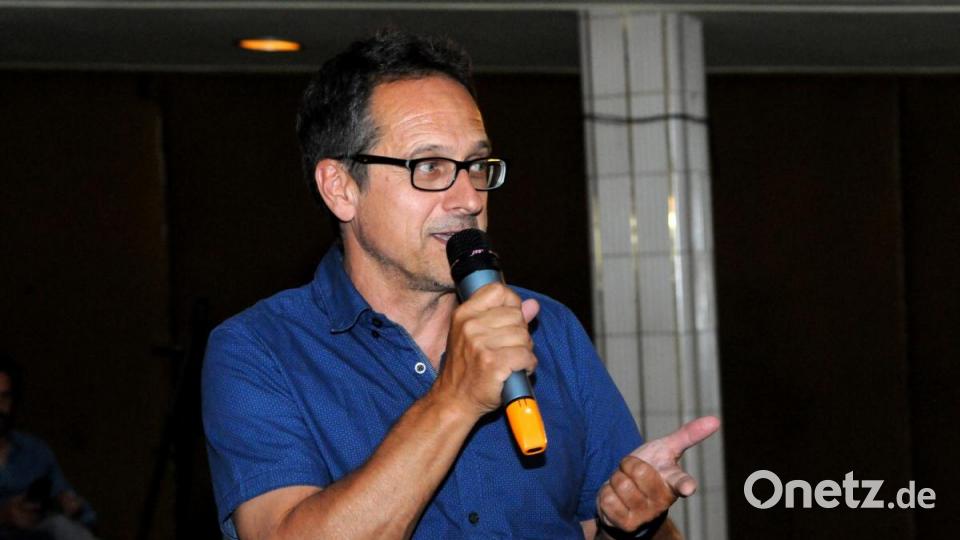 Moderator Andreas Ascherl Bild: Stephan Huber