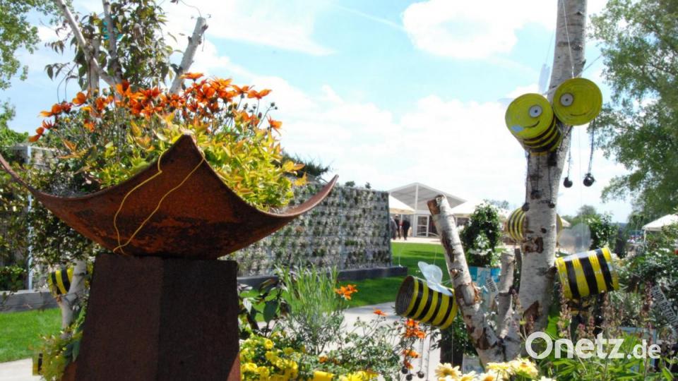 Bienenfreundliche Bepflanzung. Bild: Portner