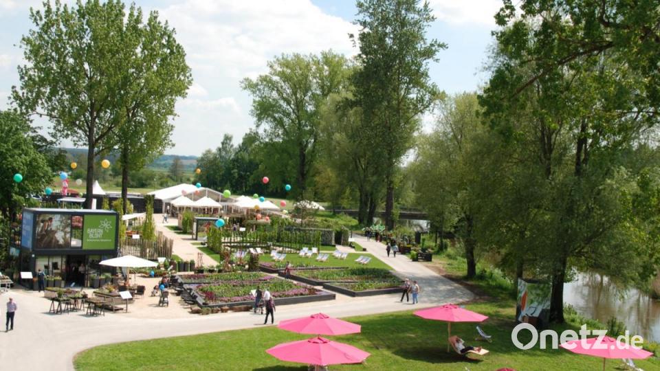 Ein Blick von oben über den Wörnitzpark. Bild: Portner