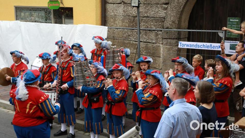 Spielmannszug der Feuerwehr Erbendorf. Bild: njn